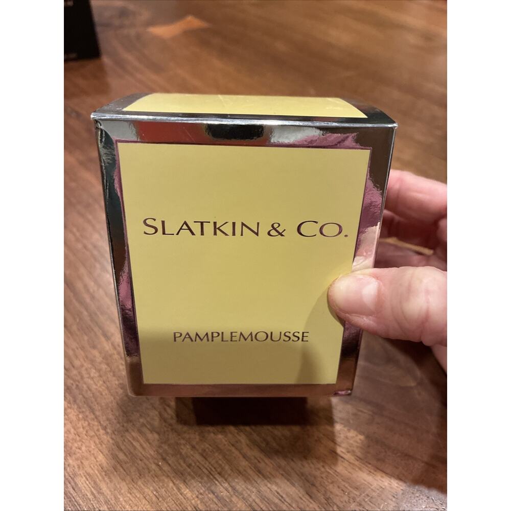 Slatkin & Co. PAMPLEMOUSSE (grapefruit) Candle, 6‎ oz., NEW in box